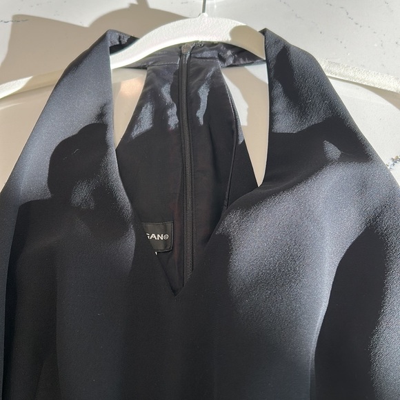 Donna Morgan Polyester Crepe Halter Dress sz. 8 - Picture 8 of 11